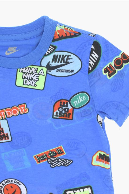  [키즈] 나이키 캐주얼 세트 86L693 023 Blu Nero - NIKE