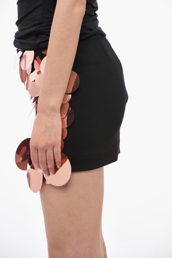  디 아티코 숏 스커트 232WCS87H152 093 Black - THE ATTICO