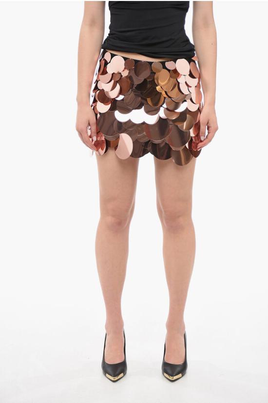  디 아티코 숏 스커트 232WCS87H152 093 Black