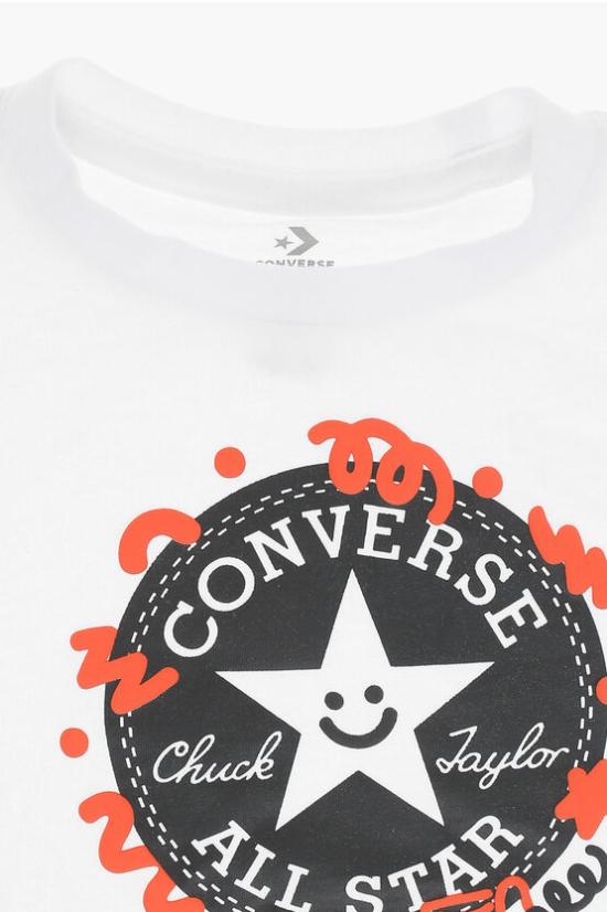  [키즈] 컨버스 캐주얼 세트 8CF303 R93 Bianco Rosso - CONVERSE