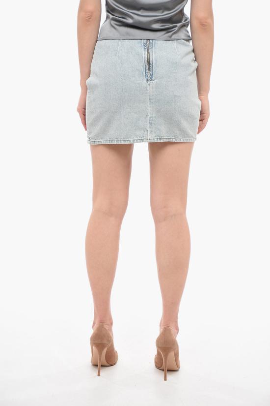  더 마네이 숏 스커트 WISHAWSKIRTCO BL Light blue - THE MANNEI