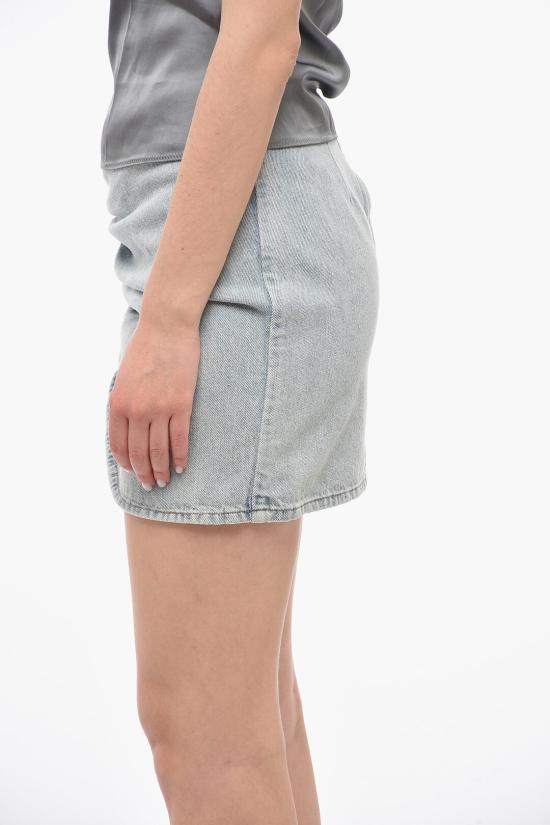  더 마네이 숏 스커트 WISHAWSKIRTCO BL Light blue - THE MANNEI