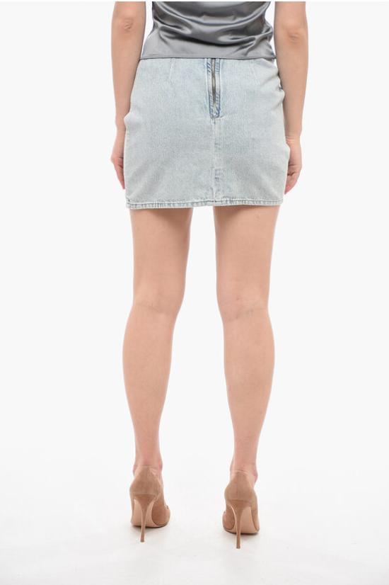  더 마네이 숏 스커트 WISHAWSKIRTCO BL Light blue - THE MANNEI