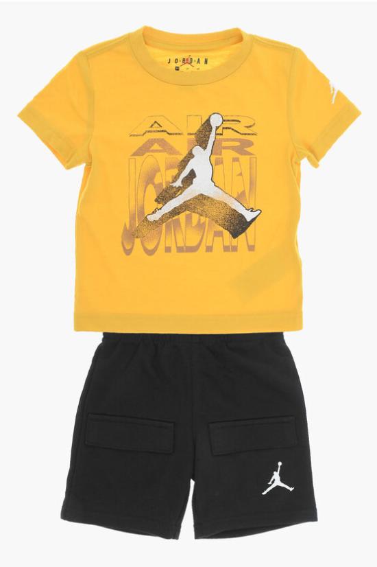  [키즈] 나이키 캐주얼 세트 85D003 023 Giallo Nero