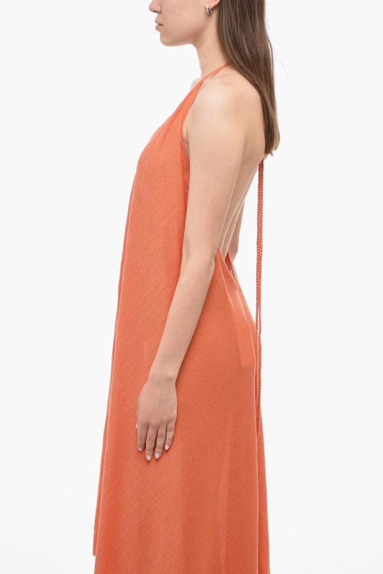  알라누이 롱 원피스 LWHI048S23 KNI001 2626 Orange - ALANUI