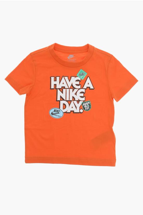  [키즈] 나이키 캐주얼 세트 86L858 023 Arancio Nero - NIKE