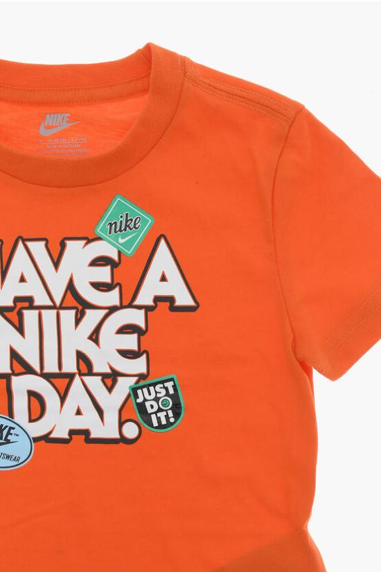  [키즈] 나이키 캐주얼 세트 86L858 023 Arancio Nero - NIKE