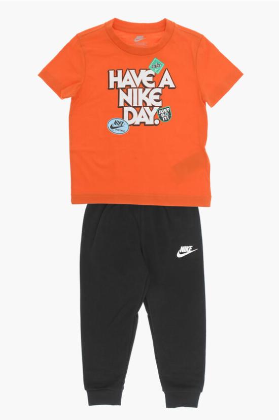  [키즈] 나이키 캐주얼 세트 86L858 023 Arancio Nero