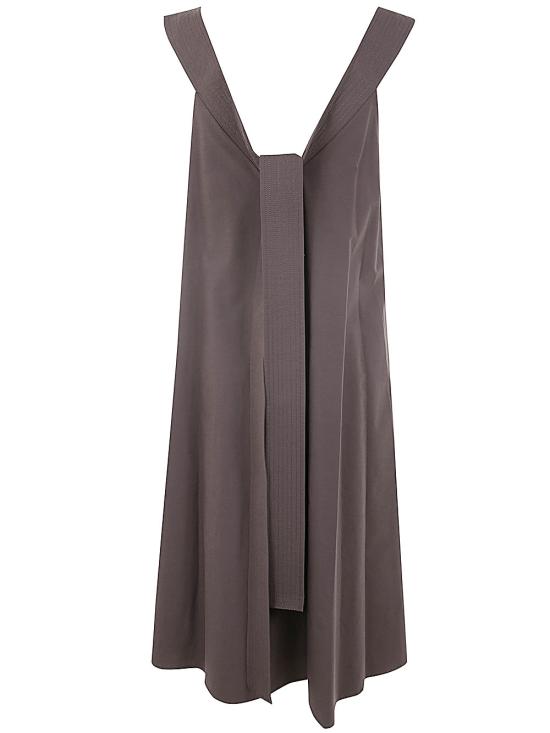  파로쉬 미디 원피스 D725374 CANYOX24 086 DARK BROWN - PAROSH