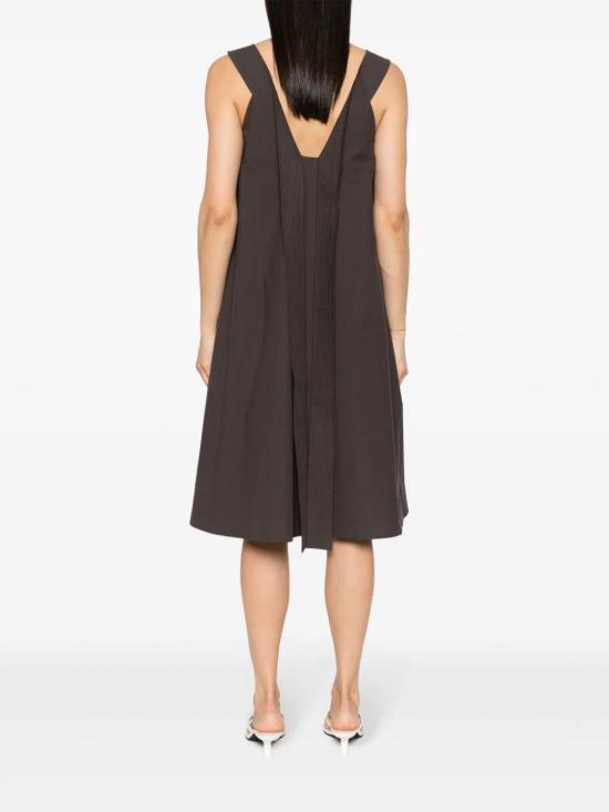  파로쉬 미디 원피스 D725374 CANYOX24 086 DARK BROWN - PAROSH