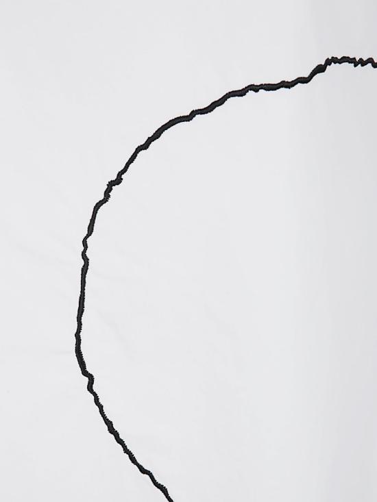  마리아 칼데라라 민소매 티셔츠 R102PF 19 WHITE BLACK - MARIA CALDERARA