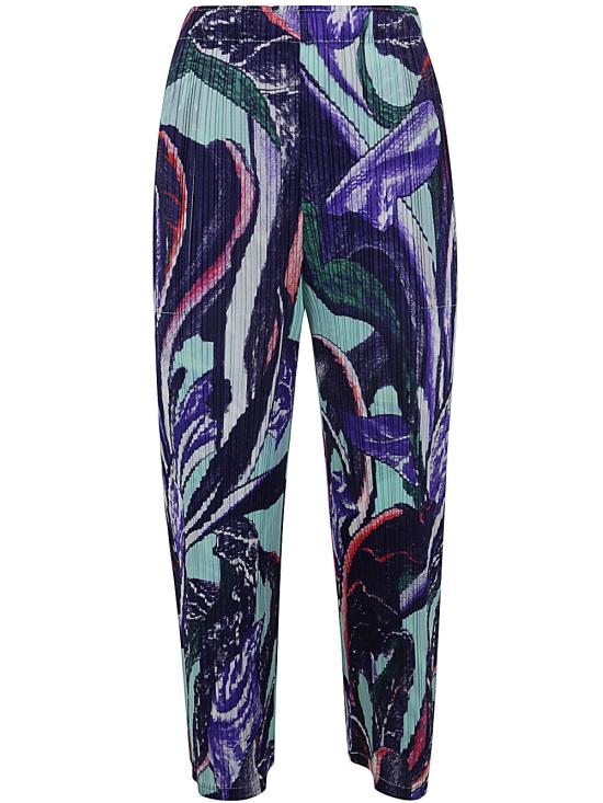  플리츠플리즈 Tardivo 타르디보 플리츠 팬츠 PP46JF694 81 PURPLE