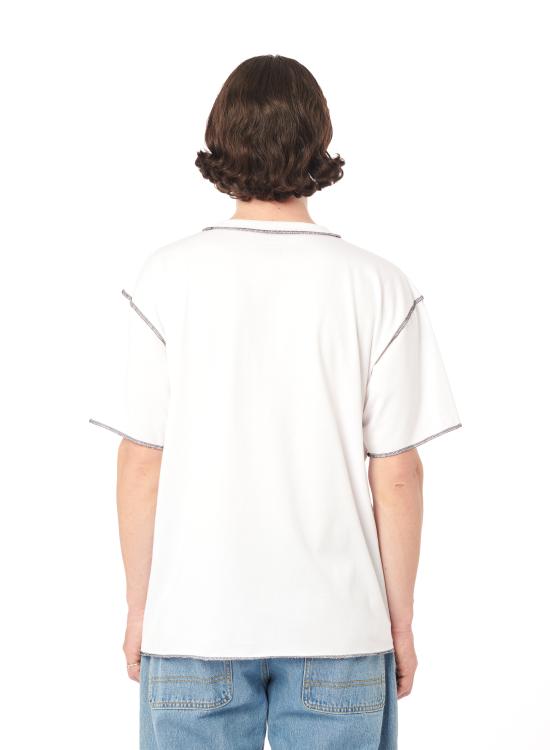  라스벳 반팔 티셔츠 PACC14T005 4 WHITE - RASSVET