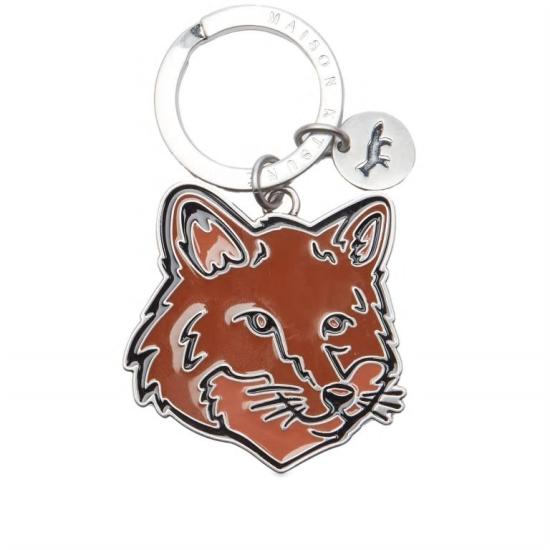 메종키츠네 키링 MM06904AM1002 TOBACCO