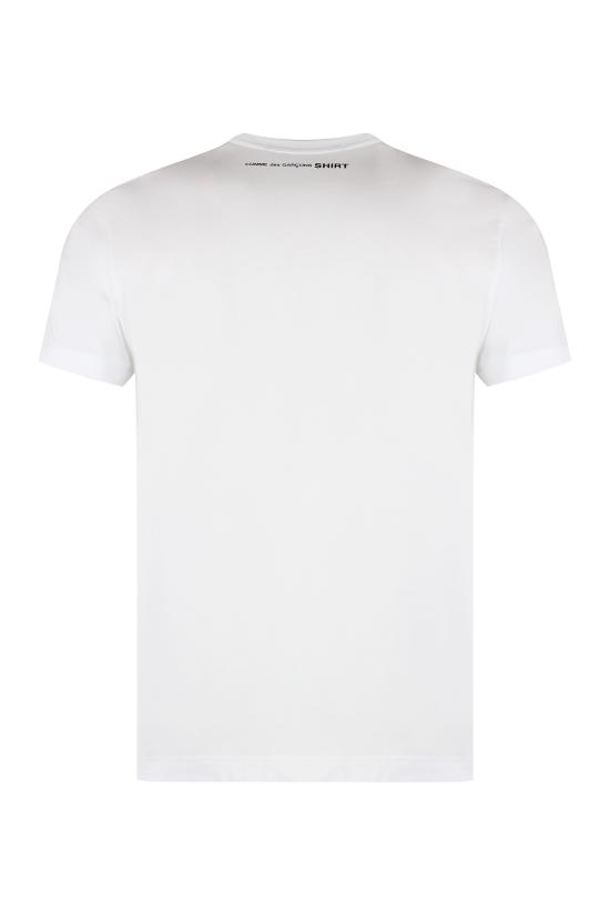  꼼데가르송 반팔 티셔츠 FMT011S24 WHITE - COMME DES GARCONS
