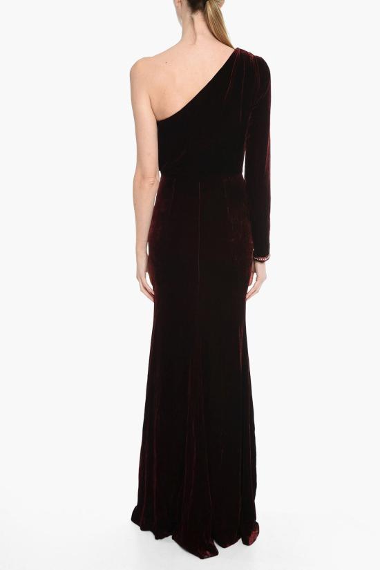  필립 플레인 롱 원피스 F18C WRG0749 PTE086N 35 Burgundy - PHILIPP PLEIN