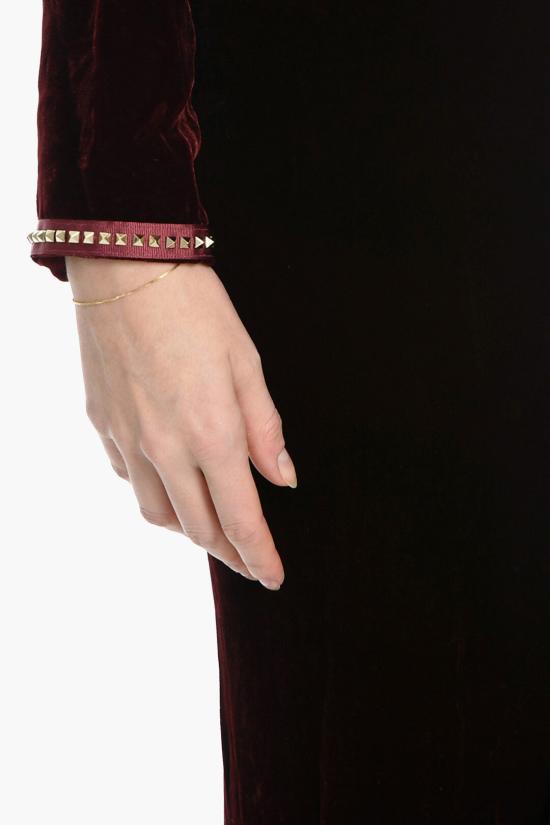  필립 플레인 롱 원피스 F18C WRG0749 PTE086N 35 Burgundy - PHILIPP PLEIN