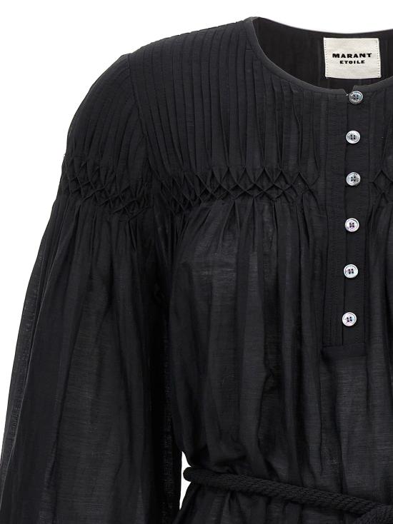  이자벨마랑에뚜왈 숏 원피스 24PRO0392FAB1J17E01BK Black - ISABEL MARANT ETOILE