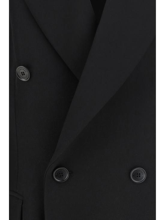  발렌시아가 수트 자켓 773357TNT39 1000 BLACK - BALENCIAGA