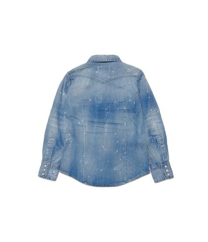 24FW [주니어] 디스퀘어드2 셔츠 DQ02DG D0A7E DQ01 - DSQUARED2