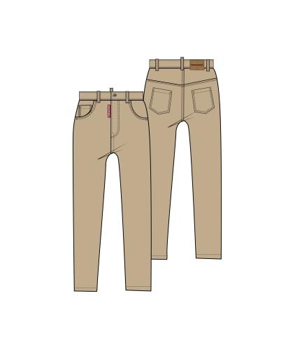  [키즈] 디스퀘어드2 진 DQ0501 D0A95 DQ707 Beige