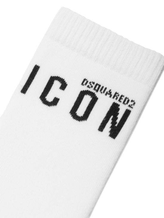 24FW [주니어] 디스퀘어드2 발목 양말 DQ2091 D00WI DQ100 - DSQUARED2