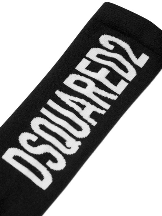 24FW [주니어] 디스퀘어드2 발목 양말 DQ2358 D0A7D DQ900 - DSQUARED2