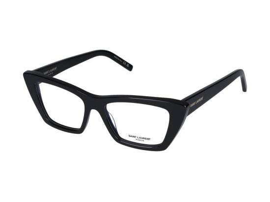  생로랑 안경 SL 291 001 BLACK BLACK TRANSPARENT - SAINT LAURENT