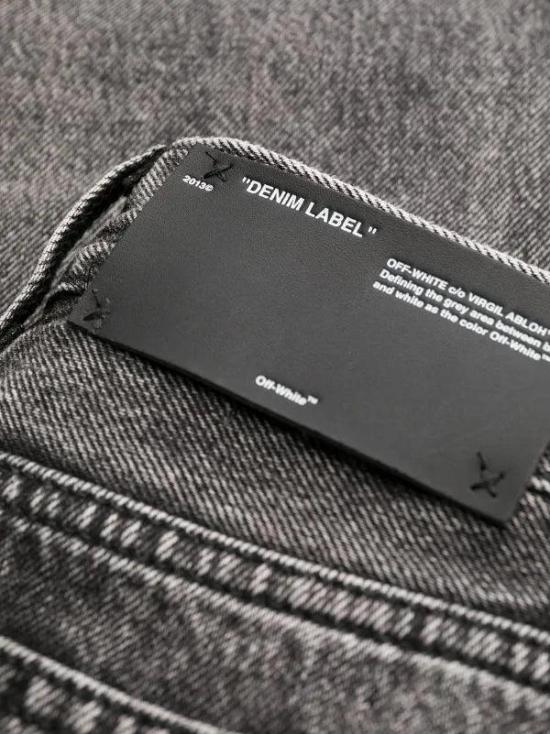 26SS 오프화이트 데님 팬츠 OWYA004R207740687500 26 - OFF WHITE