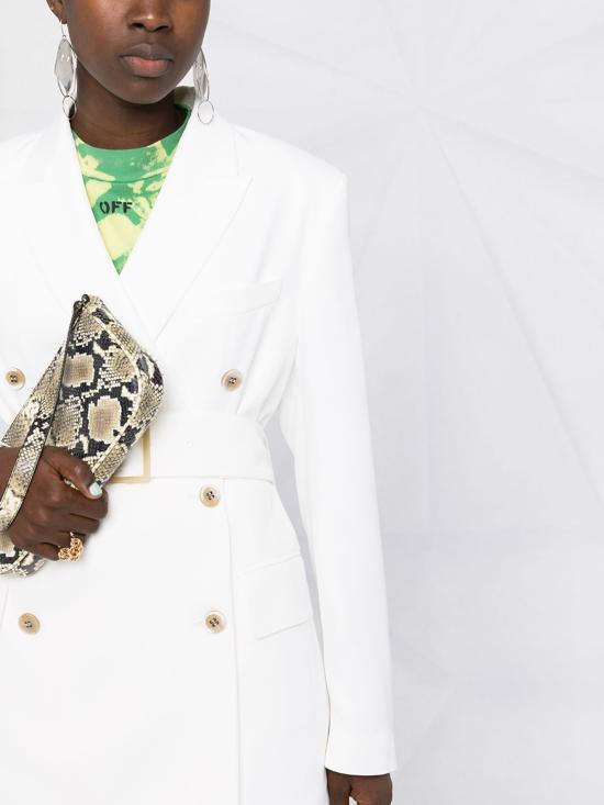 26SS 골든구스 더블 브레스티드 벨트 블레이저 수트 자켓 GWP00808P00045710100 - GOLDEN GOOSE