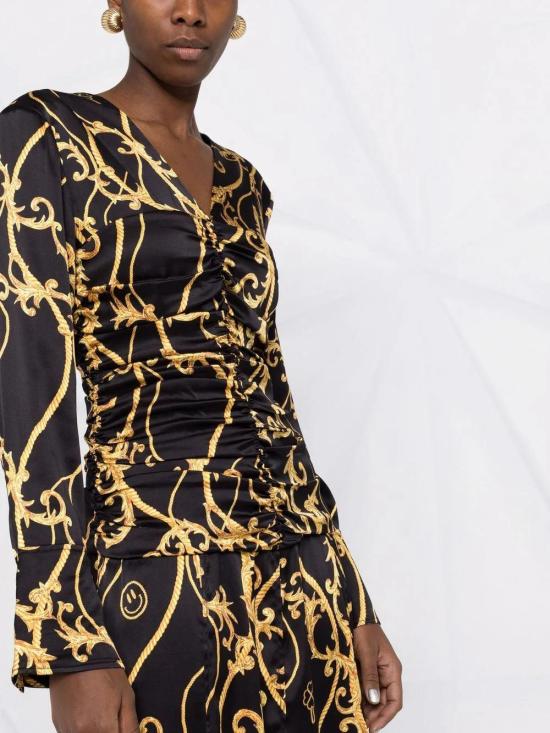 25FW 가니 미디 원피스 F6521 099 - GANNI