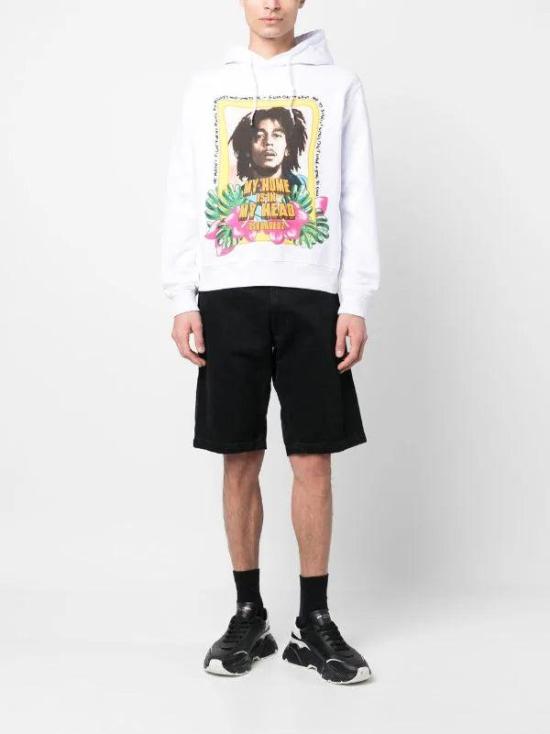 25FW 디스퀘어드2 후드 티셔츠 S71GU0571S25551 100 - DSQUARED2