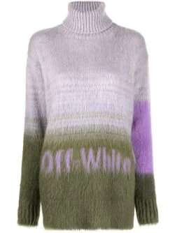  오프화이트 터틀넥 OWHF033F22KNI0015636