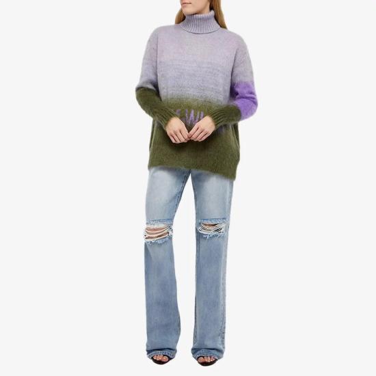  오프화이트 터틀넥 OWHF033F22KNI0015636 - OFF WHITE