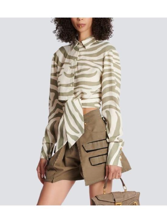 25FW 발망 바디수트 티셔츠 AF1HU105VC81GLU - BALMAIN