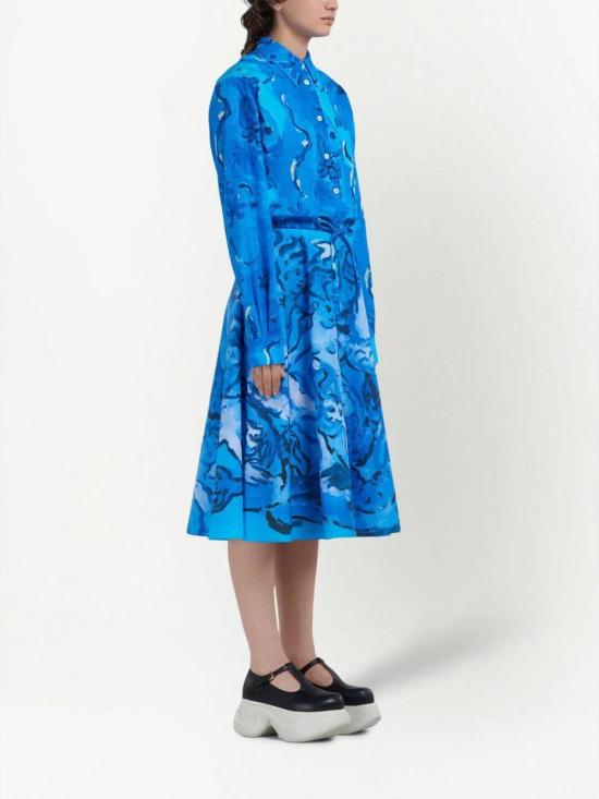  마르니 미디 스커트 GOMA0527A1USS005 BMB44 - MARNI