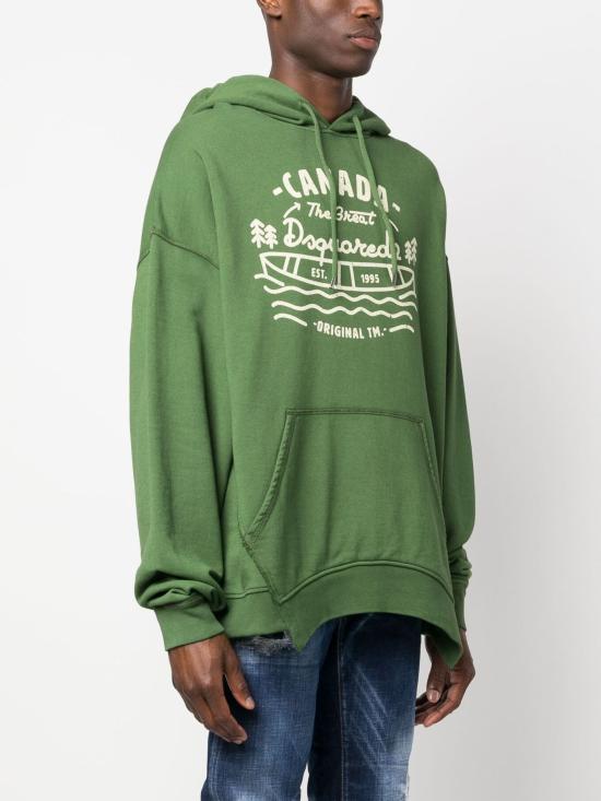  디스퀘어드2 후드 티셔츠 S74GU0739S25539 687 DS00005697 M - DSQUARED2