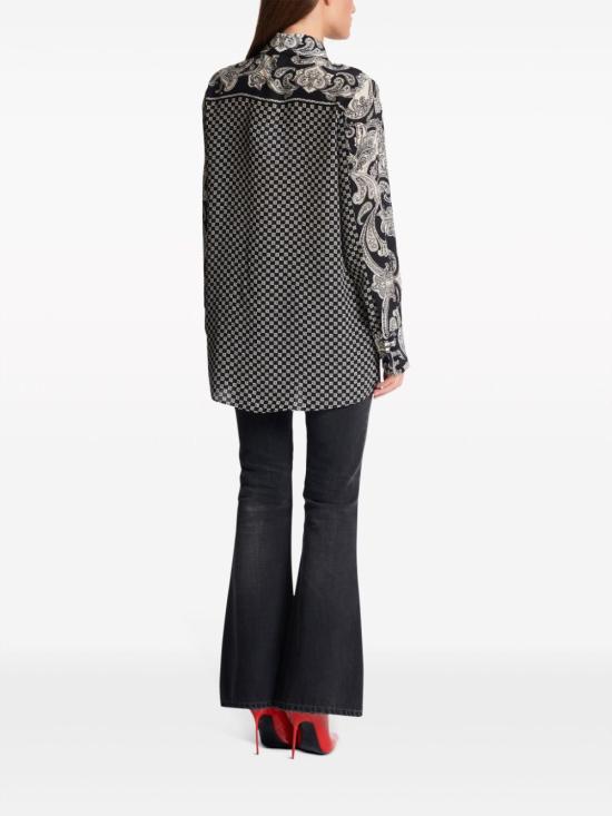  발망 긴팔 티셔츠 CF1HS320SD29 EDK - BALMAIN