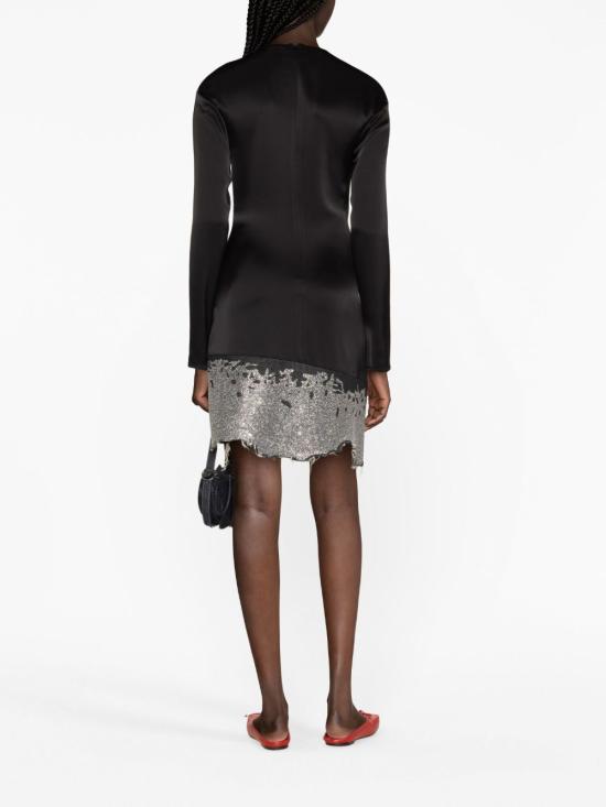 25FW JW앤더슨 미디 원피스 DR0404PG1056 999 - JW ANDERSON