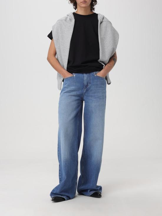 25FW 이자벨마랑 반팔 티셔츠 TS0103FAA2N44I 01BK - ISABEL MARANT