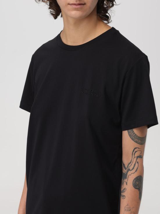 25FW 이자벨마랑 반팔 티셔츠 TS0103FAA2N44I 01BK - ISABEL MARANT