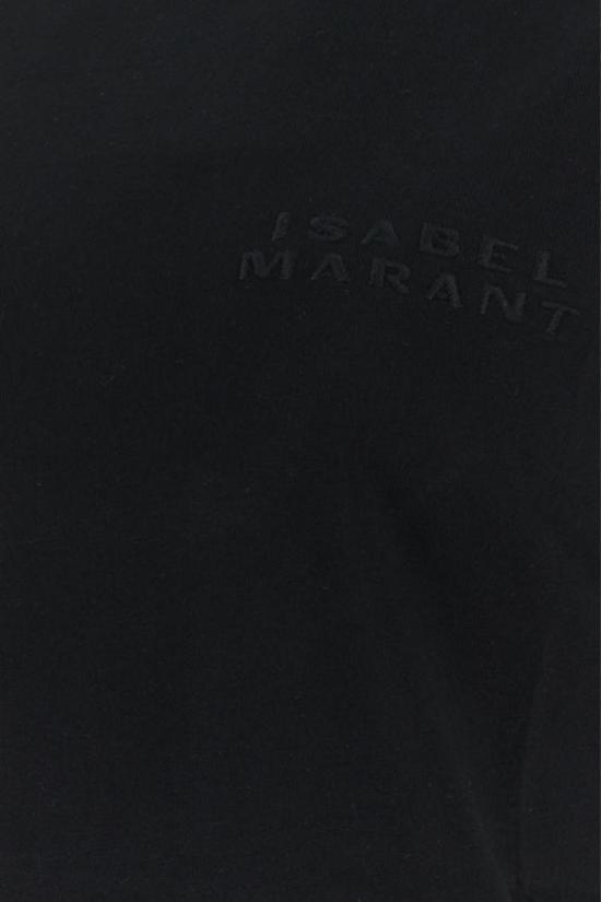 25FW 이자벨마랑 반팔 티셔츠 TS0103FAA2N44I 01BK - ISABEL MARANT