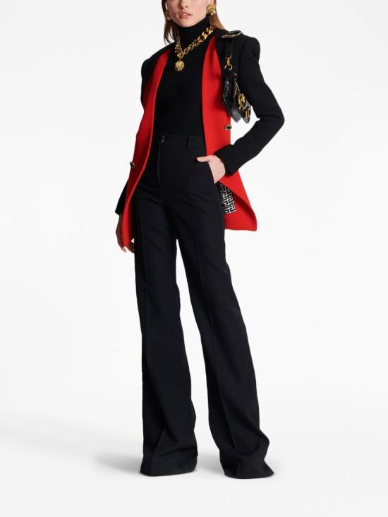  발망 플레어 팬츠 BF1PO105WC09 0PA 38 - BALMAIN