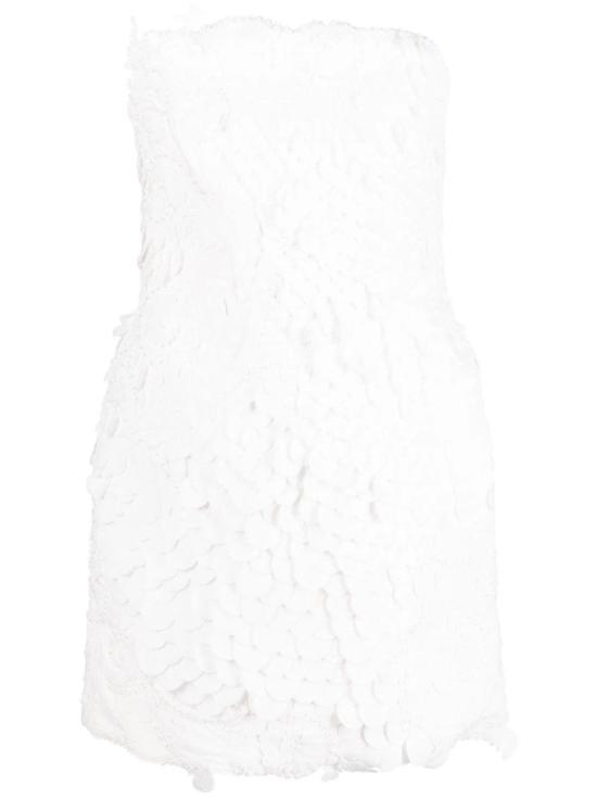  짐머만 숏 원피스 6331DTAM IVORY