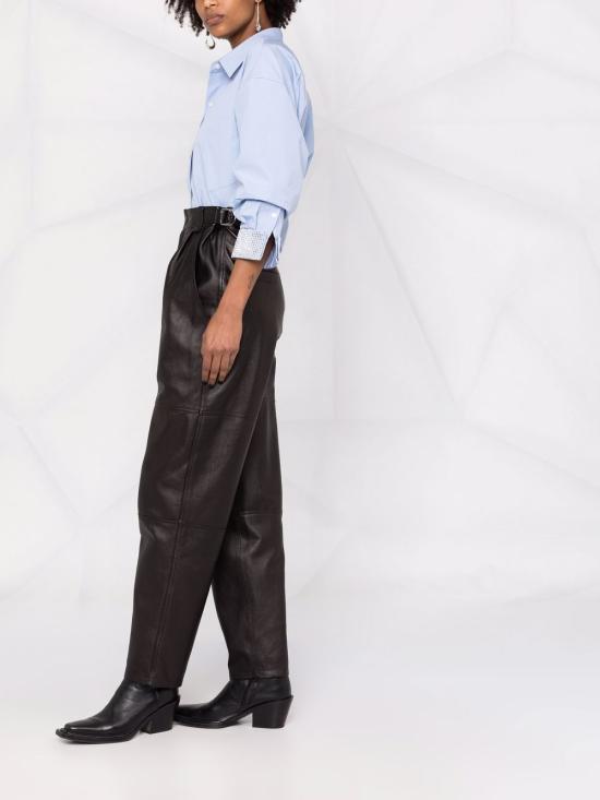  이자벨마랑 가죽 팬츠 PA212622P003I 01BK - ISABEL MARANT