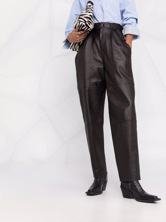  이자벨마랑 가죽 팬츠 PA212622P003I 01BK - ISABEL MARANT