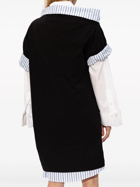  드리스 반 노튼 숏 원피스 2410111268603 BLACK 900 - DRIES VAN NOTEN