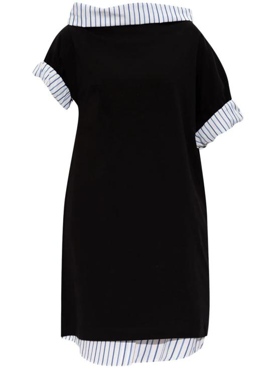  드리스 반 노튼 숏 원피스 2410111268603 BLACK 900
