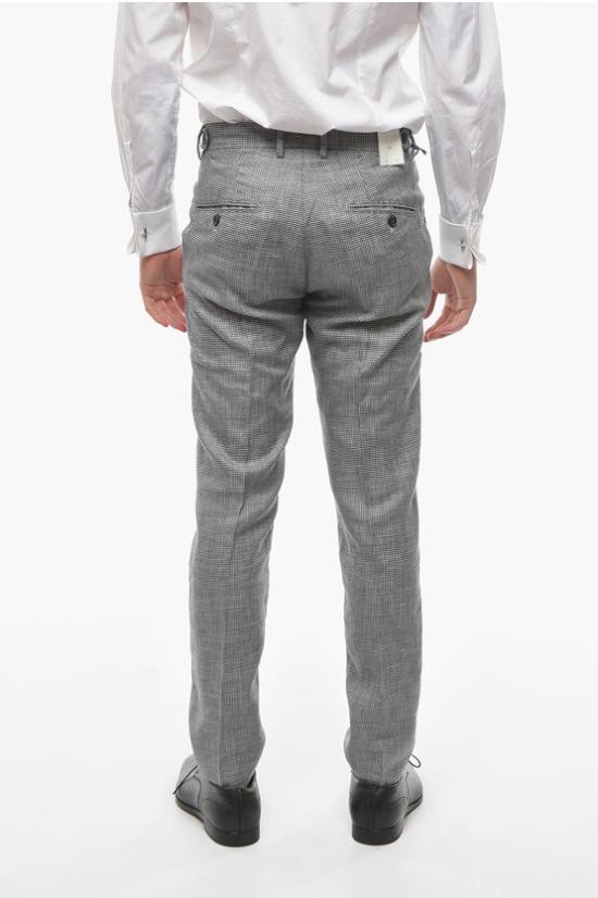  크루나 수트 팬츠 S RAVAL1P L 557NAVY Bianco Blu - CRUNA