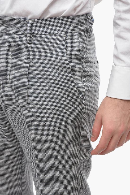  크루나 수트 팬츠 S RAVAL1P L 557NAVY Bianco Blu - CRUNA